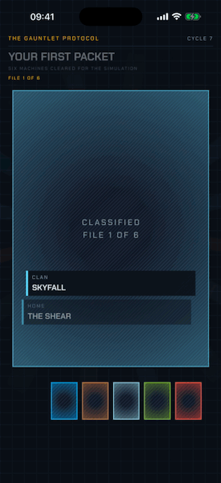 GIF: WISP of Skyfall walks out of the packet, NOW PLAYABLE